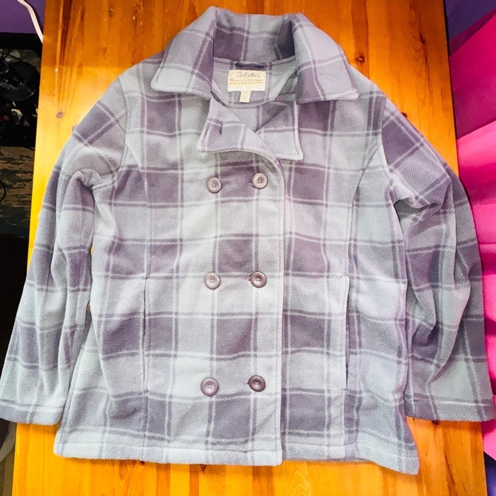 Cabelas plaid coat